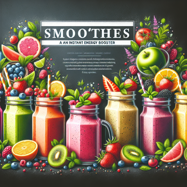 Smoothies: An Instant Energy Booster