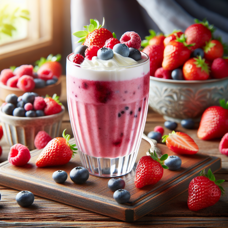 Create Berry Smoothie Recipes at Home for a Refreshing Treat