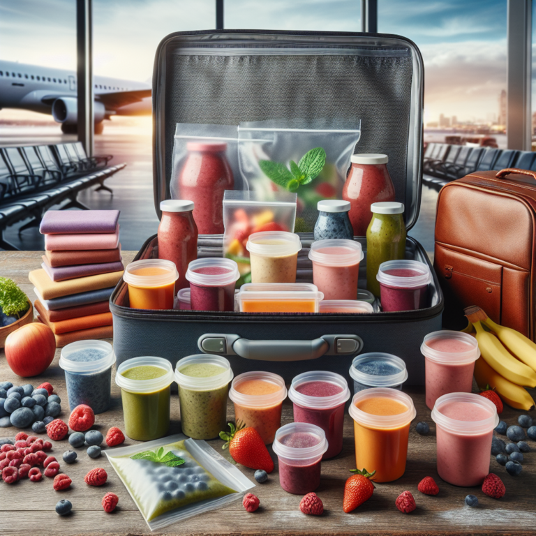 Smoothie Packaging Tips for Travel