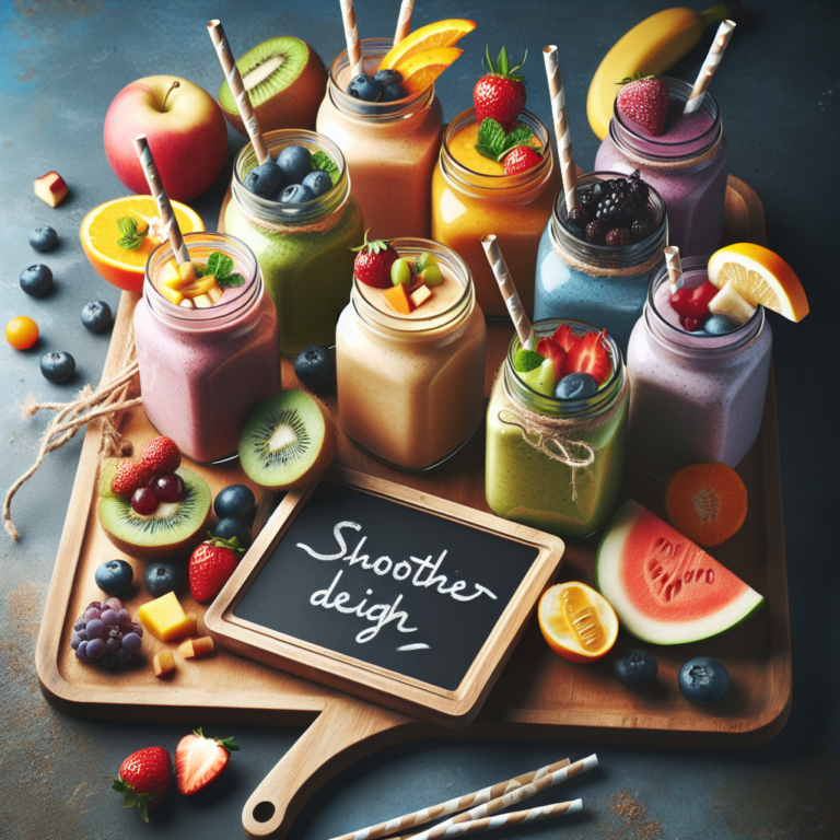 Smoothie Serving Tips