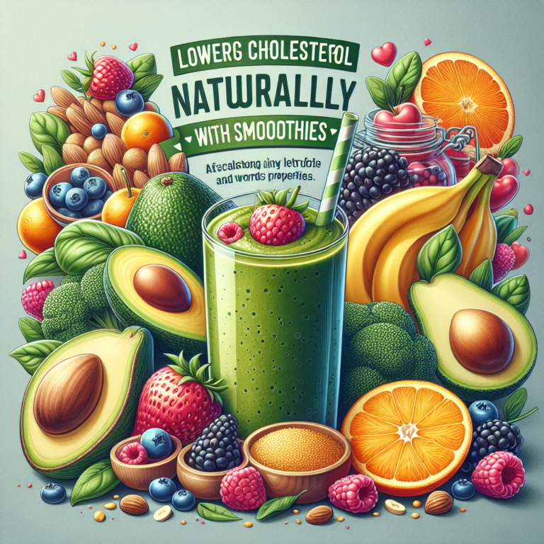 Lowering Cholesterol Naturally with Smoothies
