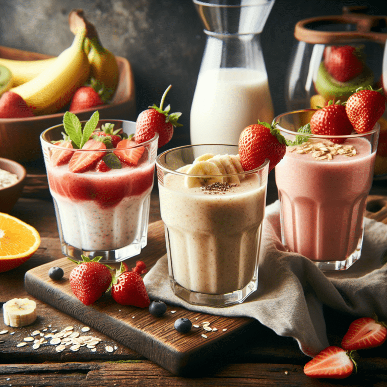 Creating Scrumptious Smoothie Recipes without Yogurt