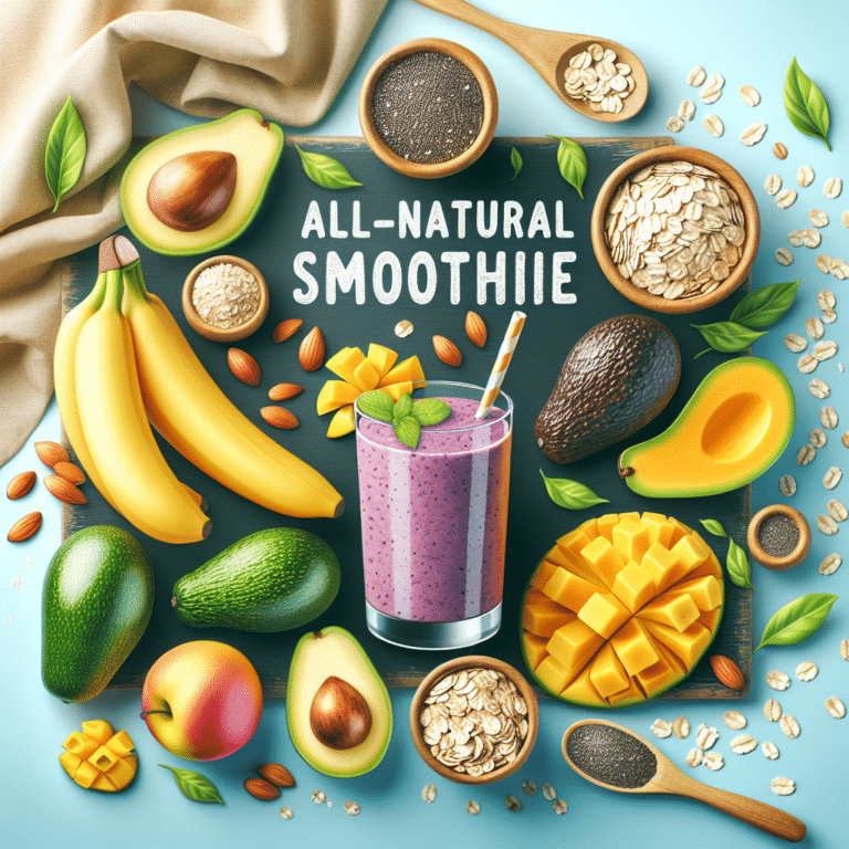 All-Natural Methods for Thickening Your Smoothies