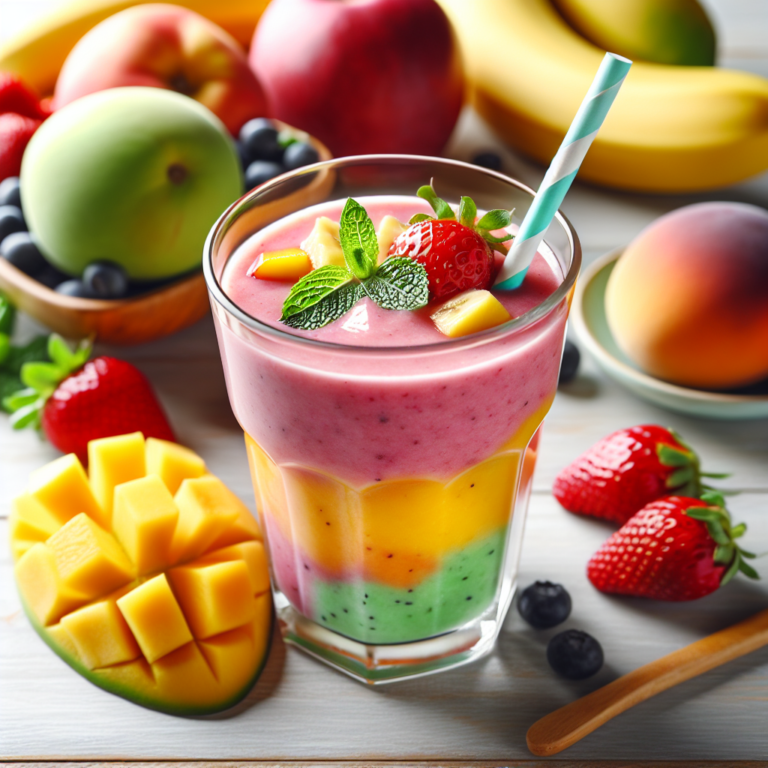 Easy and Simple Smoothie Recipes for Busy Mornings".
