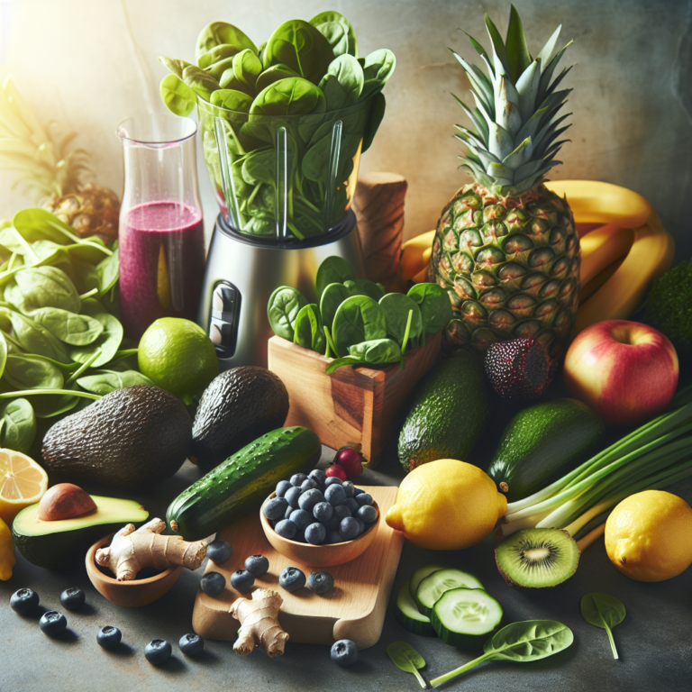 Detox Smoothie Ingredients for a Healthy Cleanse