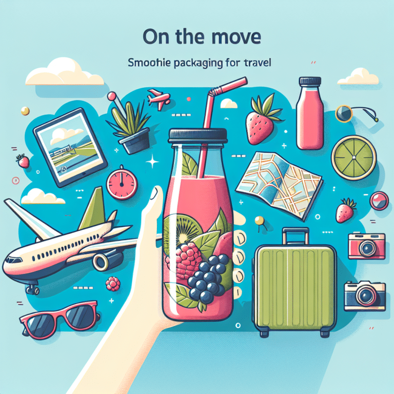 On-the-Move: Smoothie Packaging Tips for Travel