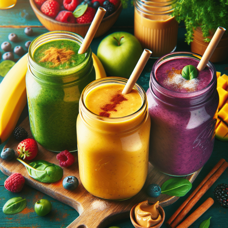 Quick and Delicious 5-minute Smoothie Recipes