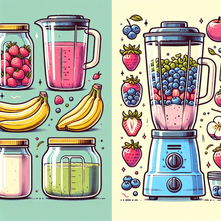 Store and Save: Making Smoothies for Later Consumption