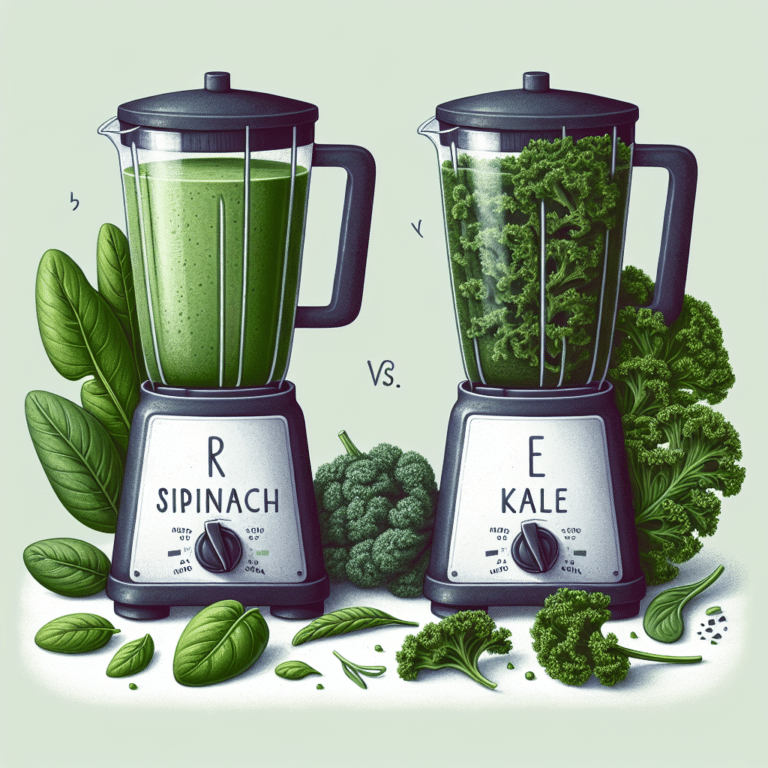 The Green Debate: Spinach Vs Kale for Smoothies