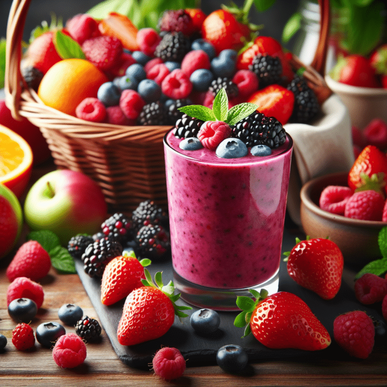 Refreshing Berry Smoothie Recipes You Can Make at Home