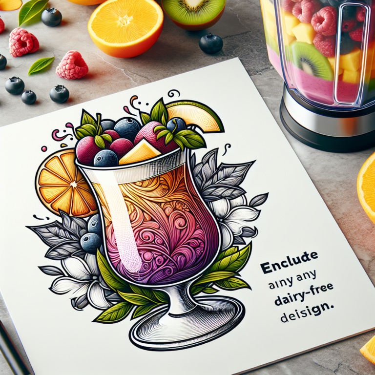 Making Delicious Dairy-Free Smoothies