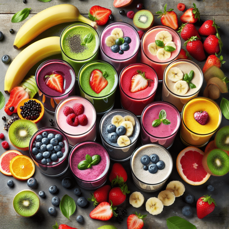 Low-calorie Smoothie Recipes for a Healthier Lifestyle