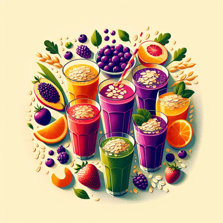 Hearty and Healthy Smoothie Recipes with Oats