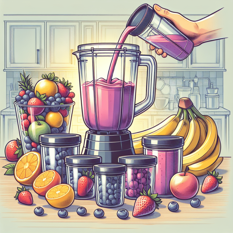 Store and Save: Making Smoothies for Later Consumption