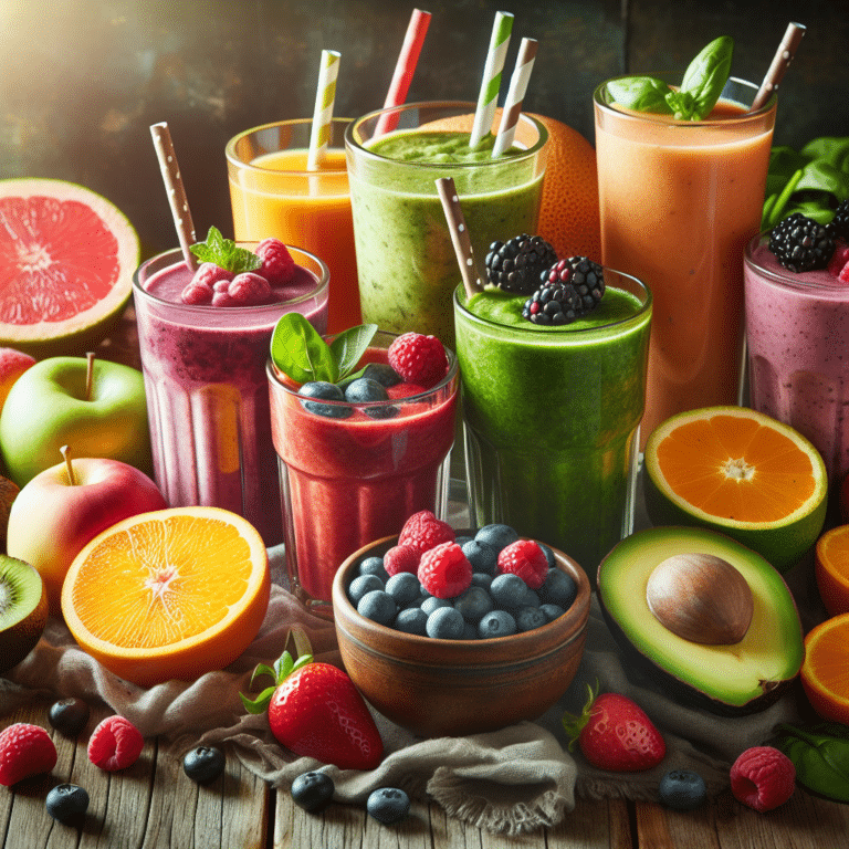 Lower Cholesterol Levels with Well-Planned Smoothies