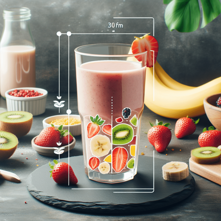 Guidelines on Smoothie Portion Sizes