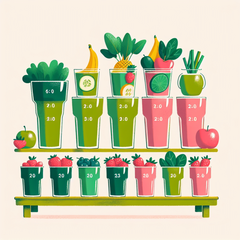 Guidelines on Smoothie Portion Sizes