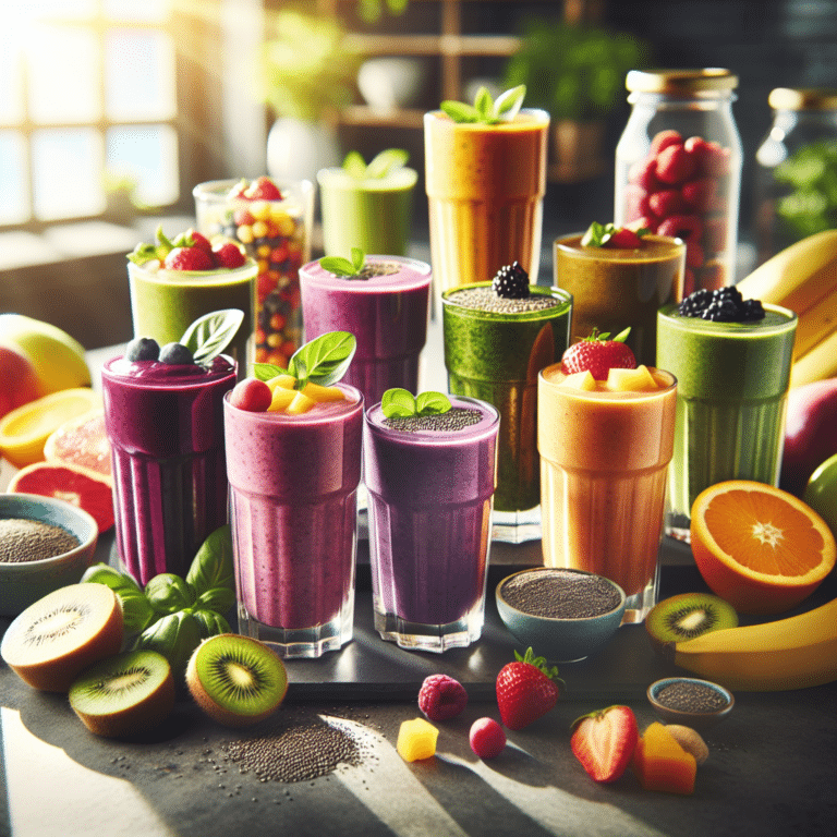Energize Your Day with Nutrient-packed Smoothies