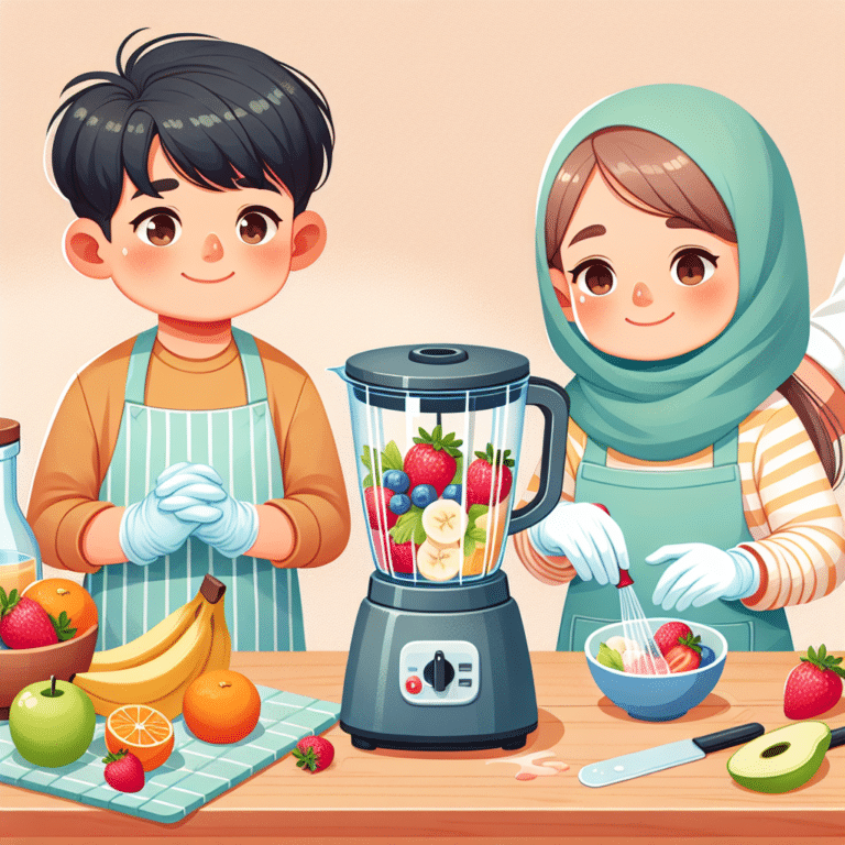 Smoothie Prep: Safety Tips for Kids
